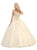 Eureka Fashion - Strapless Sweetheart Jewel Crusted Evening Gown
