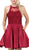 Dancing Queen - 3028 Halter A-Line Homecoming Cocktail Dress