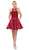 Dancing Queen - 3028 Halter A-Line Homecoming Cocktail Dress