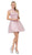 Dancing Queen - 3028 Halter A-Line Homecoming Cocktail Dress