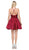 Dancing Queen - 3028 Halter A-Line Homecoming Cocktail Dress
