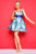 Mac Duggal - After 5 Style 30391C in Blue and Floral