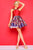 Mac Duggal - After 5 Style 30417C in Red and Multicolor