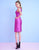 Mac Duggal Homecoming - 30463N Sleeveless Short Dress with Bow Detail in Pink