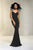 Xcite Prom - Long Dress with Open Back 30507 in Black