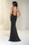 Xcite Prom - Long Dress with Open Back 30507 in Black