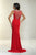 Xcite Prom - Sleeveless Bejeweled Scoop Neckline Gown 30532 in Red