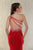 Xcite Prom - Embellished One-Shoulder Jersey  Gown 30550 in Red