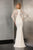 Xcite Prom - Long Sleeves Lace Long Dress 30614 in White