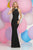 Zoey Grey - High Halter Draped Sheath Gown  30854 in Black