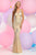 Zoey Grey - 30920 Beaded Illusion Scoop Neck Tulle Dress Evening Gown In Neutral