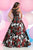 Zoey Grey - Multi-Color Long Dress 30960 in Black and Multi-Color