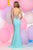 Zoey Grey - Bead Embellished Sweetheart Dress 30963 in Green