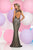 Zoey Grey - Sleeveless Lace Long Dress 31000 in Black and Nude