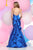 Zoey Grey - Sweetheart Mermaid Dress 31029 in Blue
