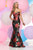 Zoey Grey - Strapless Multi-Color Mermaid Gown 31041 in Black and Multi-Color
