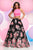 Zoey Grey - Two Piece Floral Long Gown 31074 in Pink and Multi Color