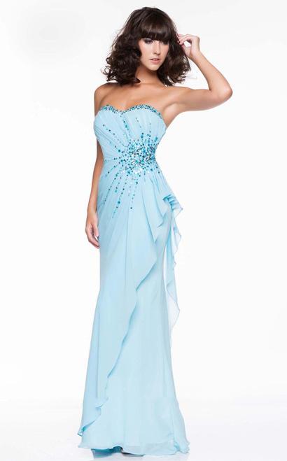 4042 Dress in Baby Blue