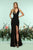 Zoey Grey - 31121 Sequined Jersey Sheath Dress In Black