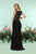 Zoey Grey - 31121 Sequined Jersey Sheath Dress In Black