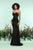 Zoey Grey - 31134 Strapless Sweetheart Corset Bodice Satin Sheath Gown In Black