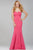 Fitted Strapless Dress JVN31147