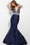 31161 Embellished Plunging Bodice Gown