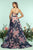 Zoey Grey - 31183 Strapless Sweetheart A-line Gown In Blue and Pink