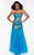 4039 Dress in Turquoise