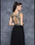 Nina Canacci - 3119 Dress in Black and Multi-Color