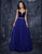 Nina Canacci - 3127 Dress in Blue and Purple