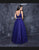 Nina Canacci - 3127 Dress in Blue and Purple