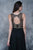 Nina Canacci - 3130 Jeweled Illusion Jewel A-line Dress In Black