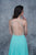 Nina Canacci - 3132 Bejeweled Illusion Scoop A-line Dress In Neutral and Green