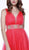 Sleeveless Ruched A-Line Long Gown