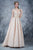 Nina Canacci - 3135 Gilded Embellished Sleeveless Evening Dress In Gold