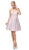 Dancing Queen - 3143 Sweetheart A-line Cocktail Dress in Pink