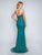 Nina Canacci - 3147 Strapless Lace Sweetheart Trumpet Dress In Green