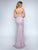 Nina Canacci - 3147 Strapless Lace Sweetheart Trumpet Dress In Pink