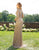 Primavera Couture - 3171 Geometric Sequined Long Sleeve Gown In Nude