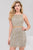 31908 Bedazzled Bateau Sheath Dress