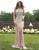 Primavera Couture - 3203 Sequined High Halter Back Cutout Gown In Pink