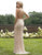 Primavera Couture - 3204 Swirl-Beaded Cut-In Sheath Gown In Pink and Silver