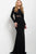 60799 Bateau Long Sleeved Sheath Dress