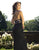 Primavera Couture - 3216 Beaded and Sequin Embellished Evening Gown In Black