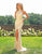 Primavera Couture - 3218 Embellished High Halter Sheath Dress In Nude