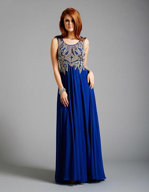Lara Dresses - 32296 in Blue