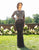 Primavera Couture - 3231 Embellished Long Sleeve Bateau Sheath Dress In Black