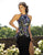 Primavera Couture - 3240 Sequined Halter Sheath Dress With Train In Black and Multi-Color