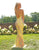 Primavera Couture - 3243 Vibrant Contrast Floral Beaded Gown In Yellow and Multi-Color
